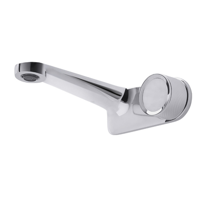 60mm Height Wall Mounted Basin Faucet Knob Control Hot Cold Water