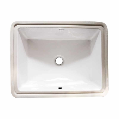 Ceramic Small Under Counter Wash Basin 495x395x196mm for Bathroom