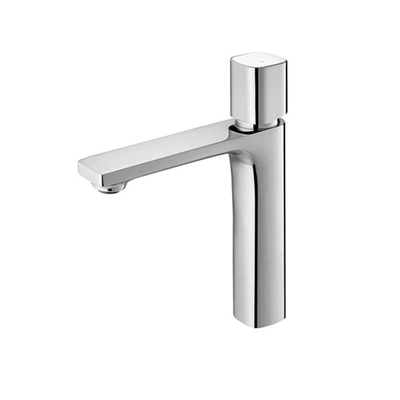 F1T9039C Wash Basin Mixer Faucet G1/2 245.2mm 188.5mm Chrome Color