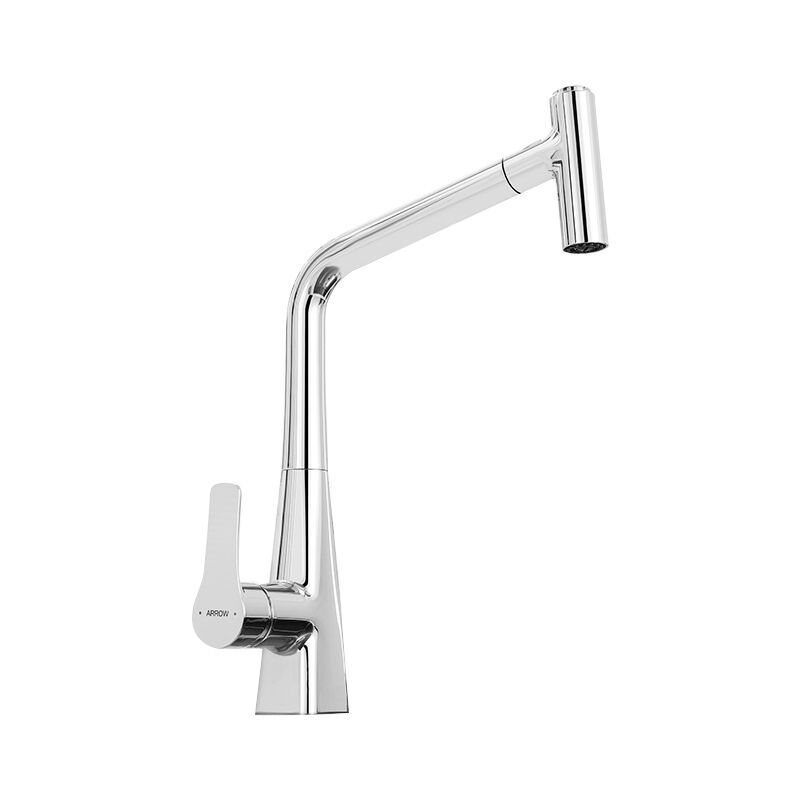 ARROW High-Type Single Hole Mount Basin Mixer Faucet with Ceramic Valve and 5 Year Warranty
