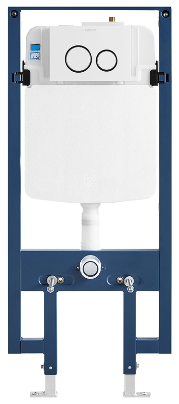 ARROW PVC Toilet Water Tank , Concealed Cistern Flush Tank 497×110×1140mm